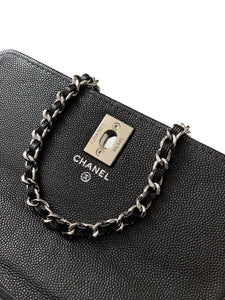 CC1176 Mini Flap Bag with Top Handle / 4.7 x 7.7 x 2.6in