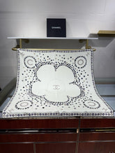 Load image into Gallery viewer, CLTH453 Chanel Square Scarf / 35.4 x 35.4in
