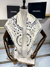Load image into Gallery viewer, CLTH453 Chanel Square Scarf / 35.4 x 35.4in
