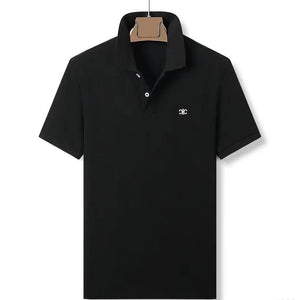 CLTH348 Celine Classic Polo Shirt in Cotton Piqué