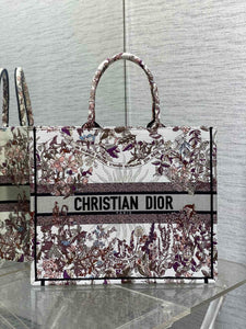 DR391 Medium/Large Dior Book Tote / HIGHEST QUALITY VERSION