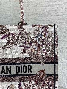 DR391 Medium/Large Dior Book Tote / HIGHEST QUALITY VERSION