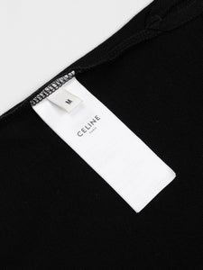 CLTH349 Celine Classic Polo Shirt in Cotton Piqué