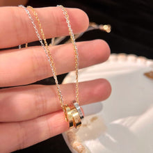 Load image into Gallery viewer, JW1450 Cartier Trinity-Style Triple Ring Necklace
