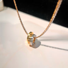 Load image into Gallery viewer, JW1450 Cartier Trinity-Style Triple Ring Necklace
