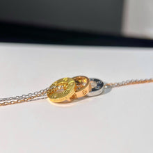 Load image into Gallery viewer, JW1450 Cartier Trinity-Style Triple Ring Necklace
