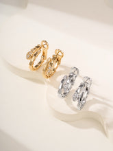 Load image into Gallery viewer, JW1452 Bvlgari Serpenti Viper Hoop Earrings
