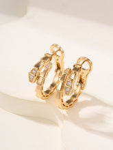 Load image into Gallery viewer, JW1452 Bvlgari Serpenti Viper Hoop Earrings
