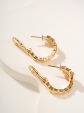 Load image into Gallery viewer, JW1452 Bvlgari Serpenti Viper Hoop Earrings
