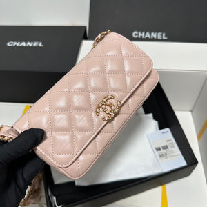 CC848 Small Flap Bag / HIGHEST QUALITY VERSION / 4.7x6.9x1.6inch