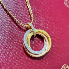 Load image into Gallery viewer, JW995 Cartier Trinity Pendant Neaklace, Large Model
