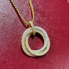 Load image into Gallery viewer, JW995 Cartier Trinity Pendant Neaklace, Large Model
