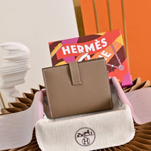 Load image into Gallery viewer, HM205 Hermes Bearn Compact Wallet / HIGHEST QUALITY VERSION / 12×10cm
