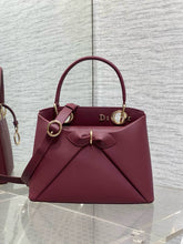 Load image into Gallery viewer, DR587 Dior SS26 Bow Bag / 11x3.9x8.6inch / HIGHEST QUALITY VERSION
