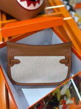 Load image into Gallery viewer, HM208 Hermes Mini Jypsiere Canvas/ HIGHEST QUALITY VERSION / 23×17×5cm
