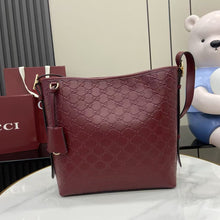 Load image into Gallery viewer, GC735 GG Emblem Medium Bucket Bag / 9.8&quot;W x 9.8&quot;H x 5.9&quot;D / HIGHEST QUALITY VERSION
