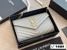 Load image into Gallery viewer, YSK405 Classic Cassandre Chain Wallet / 8.9 x 5.5 x 1.6 INCHES
