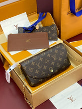 Load image into Gallery viewer, LB1561 LV Wallet On Chain Trotter / HIGHEST QUALITY VERSION / 21.5×12.5×3cm
