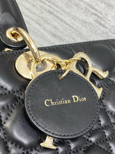 Load image into Gallery viewer, DR589 Large Lady Dior Bag / 12.5 x 10 x 4.5 inches / HIGHEST QUALITY VERSION
