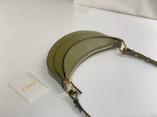 Load image into Gallery viewer, CLE014 Banana Cross-body Bag in Grained Leather / 8.7x3.9inch / HIGHEST QUALITY VERSION
