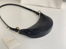 Load image into Gallery viewer, CLE015 Banana Cross-body Bag in Grained Leather / 8.7x3.9inch / HIGHEST QUALITY VERSION
