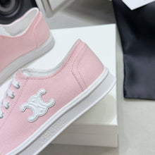 Load image into Gallery viewer, SE1176 JANE SNEAKERS LOW LACE-UP WITH TRIOMPHE PATCH / Size5-10
