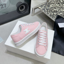 Load image into Gallery viewer, SE1176 JANE SNEAKERS LOW LACE-UP WITH TRIOMPHE PATCH / Size5-10
