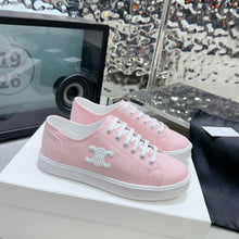 Load image into Gallery viewer, SE1176 JANE SNEAKERS LOW LACE-UP WITH TRIOMPHE PATCH / Size5-10
