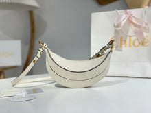 Load image into Gallery viewer, CLE016 Banana Cross-body Bag in Grained Leather / 8.7x3.9inch / HIGHEST QUALITY VERSION
