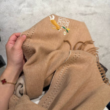 Load image into Gallery viewer, JW1453 LOEWE Unisex Wool Scarf / 30×180cm
