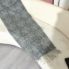 Load image into Gallery viewer, JW1454 LOEWE Anagram Jacquard Scarf / 38×180cm
