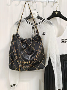 CC777 CHANEL 22 Bag / HIGHEST QUALITY VERSION / Small/Medium