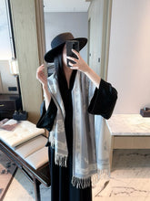 Load image into Gallery viewer, JW1456 Chanel Camellia Cashmere Scarf 2026 New
