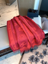 Load image into Gallery viewer, JW1456 Chanel Camellia Cashmere Scarf 2026 New
