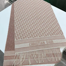 Load image into Gallery viewer, JW1457 Dior Oblique Double-Sided Cashmere Scarf / 45×200cm
