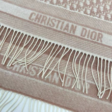 Load image into Gallery viewer, JW1457 Dior Oblique Double-Sided Cashmere Scarf / 45×200cm
