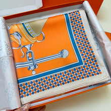 Load image into Gallery viewer, JW1460 Hermes "Monsieur le Cocher" Silk Scarf / 90×90cm
