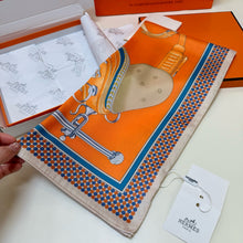 Load image into Gallery viewer, JW1460 Hermes "Monsieur le Cocher" Silk Scarf / 90×90cm
