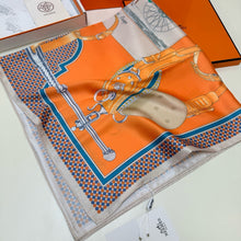 Load image into Gallery viewer, JW1460 Hermes "Monsieur le Cocher" Silk Scarf / 90×90cm
