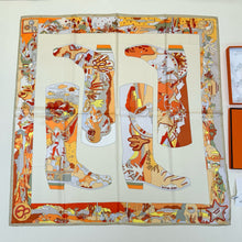 Load image into Gallery viewer, JW1461 Hermes "Monsieur le Cocher" Silk Scarf / 90×90cm
