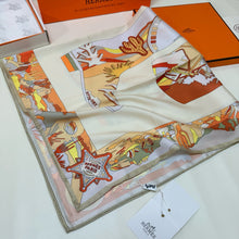 Load image into Gallery viewer, JW1461 Hermes "Monsieur le Cocher" Silk Scarf / 90×90cm
