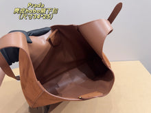 Load image into Gallery viewer, PD369 Large Hobo Bag in Suede Leather / 13.4x9.8x3.1inch
