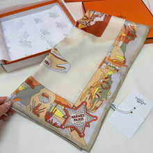 Load image into Gallery viewer, JW1461 Hermes "Monsieur le Cocher" Silk Scarf / 90×90cm
