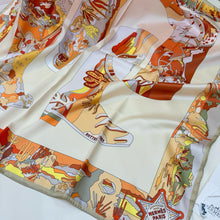 Load image into Gallery viewer, JW1461 Hermes "Monsieur le Cocher" Silk Scarf / 90×90cm
