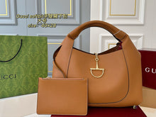 Load image into Gallery viewer, GC739 Gucci Softbit Small/Large Shoulder Bag
