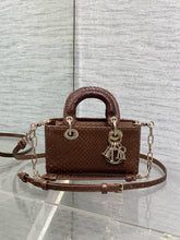 Load image into Gallery viewer, DR550 Lady D-Joy Micro Bag(Snakeskin) /  6.5 x 3.5 x 2 inches  / HIGHEST QUALITY VERSION（复制）
