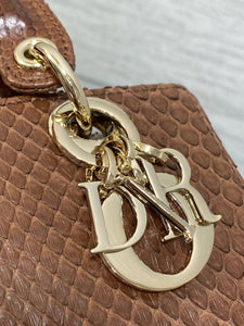 DR550 Lady D-Joy Micro Bag(Snakeskin) /  6.5 x 3.5 x 2 inches  / HIGHEST QUALITY VERSION（复制）