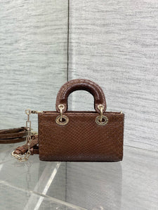 DR550 Lady D-Joy Micro Bag(Snakeskin) /  6.5 x 3.5 x 2 inches  / HIGHEST QUALITY VERSION（复制）