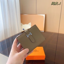 Load image into Gallery viewer, HM079 H Hermes Wallet / 4.7x1.2x3.9inch
