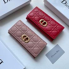Load image into Gallery viewer, DR577 Dior Caro Long Wallet / 7.5x3.9inch
